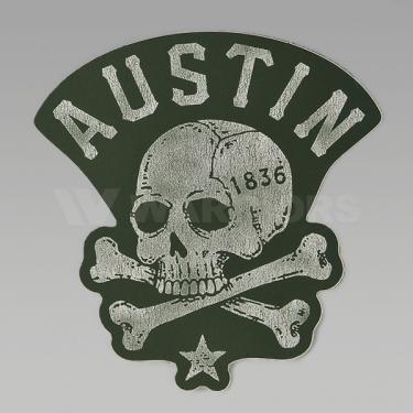 RAA　Austin Skull ステッカー