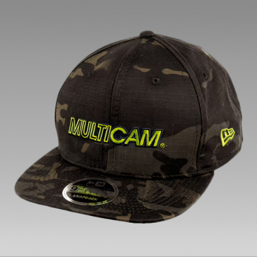 Crye Precision　センターロゴ 9FIFTY スナップバック ハット　マルチカムブラック